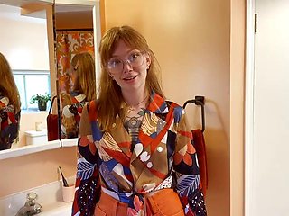 Blonde Stepsis Lesbian Masturbation POV