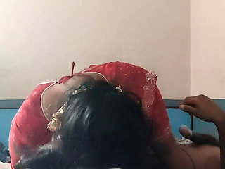 Desi Telugu Wife Present Gift on Husband Birthday Party - 2