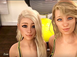 3 way, lingerie, anime cosplay