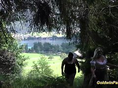 german fat chicks banged in nature