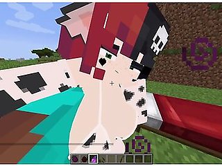 Sexy Cow Cosplay Ellie Xhatihentai Gameplay With Car Toon