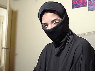 Muslim teen 18+ Gabriela Lopez watch out for her Step dad