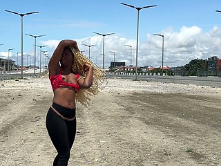 My Stepdaddy Asked Me to Show off My Naked Body in Public as Punishment for Being a Bad Girl.