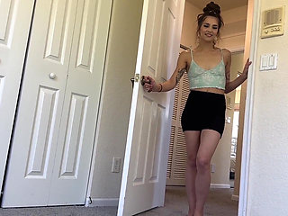 Latina Step Sister Begs for Creampie