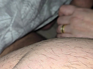 Step mom in hotel room handjob step son dick after Baseball game