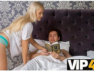 Cute Stepsister Fucked By Stepbrother After Exciting Blowjob - Orion Steele And Nikki Hill