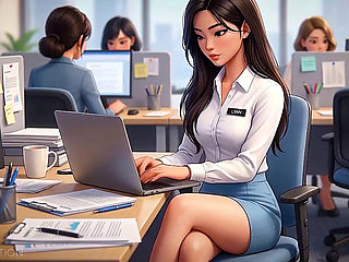 I squirt at the office today and I make my coworkers jerking off!