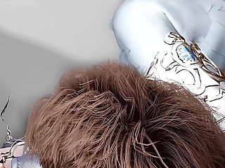 3D Super Sexy Cosplay Model Naked Wearing Sexy Dress Got Fucked