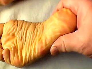 wrinkled soles