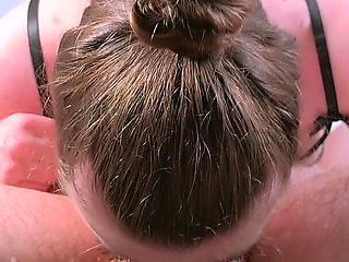 Ritzy Rains Hardcore Degrading 69 Super Sloppy Deepthroat with Relentless Gagging, Drool Pouring, and a Thick Throat-pie