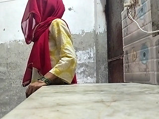 Newly Married Hottest Indian Desi Bhabi Fucking with Her Husband's Younger Stepbrother in Doggy Style