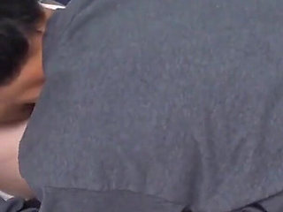 Windy Skirt Surprise. a Flash of Soft Thighs and White Panties Caught My Eyes Again - Part2