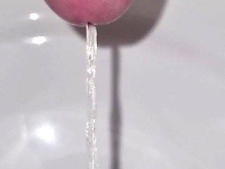 Long Piss in Toilet