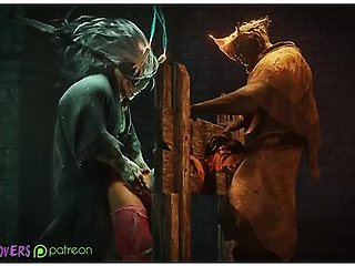 Jane, Oni And Wraith In A Juicy Threesome! (dead By Daylight)
