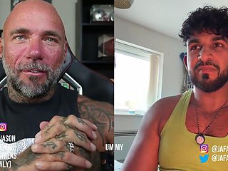 Jafar Azeezi and Jason Collins Strip Publicly