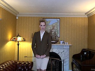 Naughty blonde femdom fetish hottie rams ass with strapon