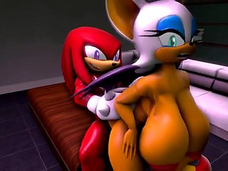 Rouge and knuckles