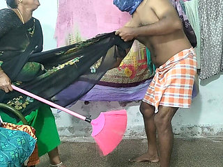 Step Mom Cleaning House Gets Skirt Lifted For Anal Fuck - Mathvan Indian Aunty HD