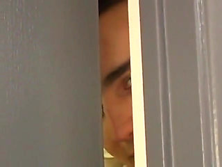 Curious Guy Watches After His Neighbour Courtney Simpson Making Sex with Her Friend