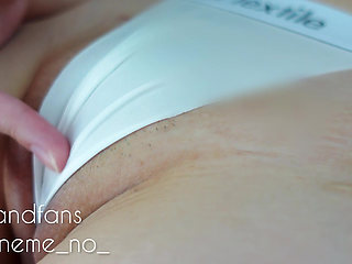 Cute Japan in boyish underwear