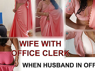 Wife with Office Clerk - Husband in Office - 1