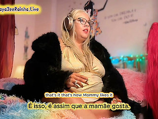 Steaming Hot JOI with Brazilian MILF BBW Goddess in Gold