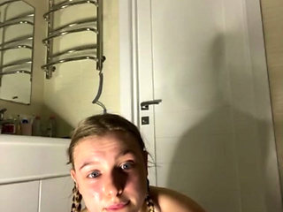 Sloppy blowjob and sitting on the cam