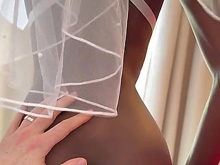 First Night with a Petite Ebony Wife