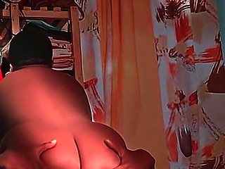 Big Booty Granny Ass Riding My Big Dick Slowly