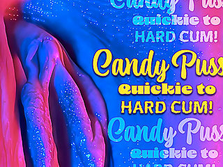 Orgasm! Candy Coated Pillow Pussy Start to Finish Quickie