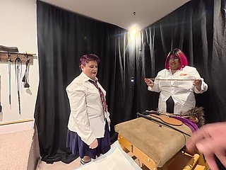 Teachers Dirty Slut Gets Double Dominated - Preview