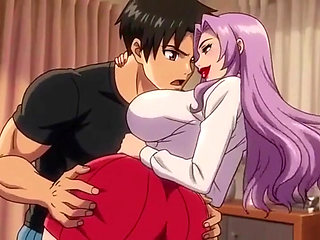 Horny stepmom grabbed by stepson when no one at home