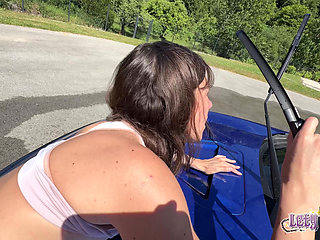 He Fucks Me While I Wash the Car