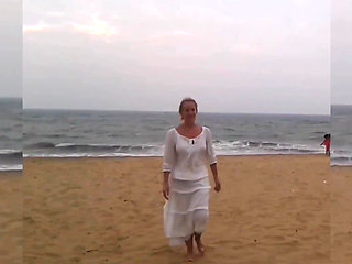 Amateur Blonde Wife Enjoys Sex After Walk