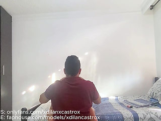 BREARED ANAL SEX WITH MY ROOMMATE TWINK I CUM IN HIS DELICATE ANUS