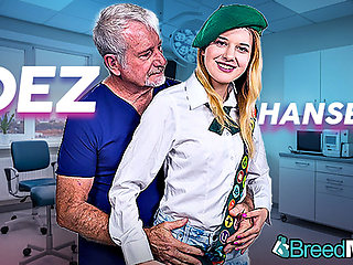 68yo Doc Fills Blonde Cutie's Fertile Hole