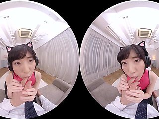 Nipponese hot whore VR amazing video
