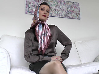 Today Is Your Headscarf Test! Satin Headscarves, Lady Victoria Valente