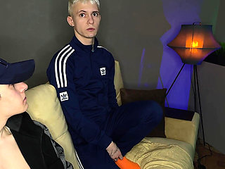 Cute Twinks Have a Threesome While Their Parents Are Not at Home