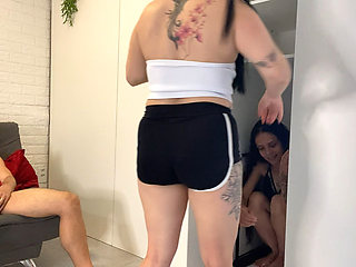 Wife Hides Friend in Closet and Surprises Husband