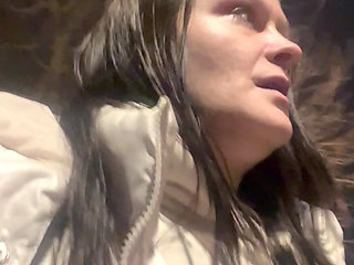 Care aide cums in public washroom on break