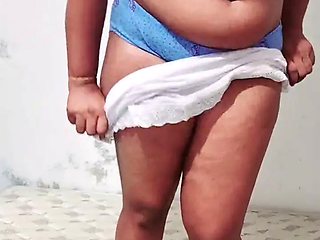 Full Undressing and Get Dressing Sexy Wife