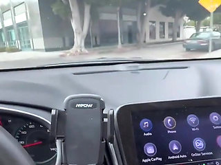 Ebony Car Ride Home with Stranger