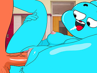 Nicole Watterson FUCKS WITH DARWIM - The Amazing World of Gumball Porn Parody PART 3