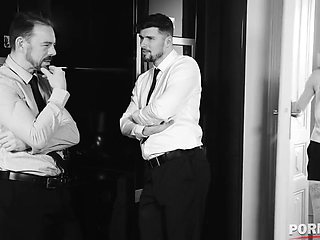 Horny Rich Bitch Eden Ivy DP’d by Her Stud Body Guards GP2294