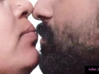 Indian Stepmom Kissing and Fucking Stepson