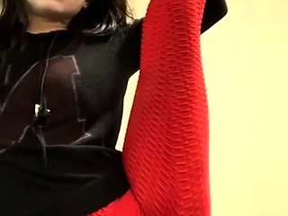 Amateur blondie solo anal masturbation