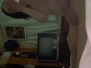 Drooling Blowjob From a Neighbor's Tattooed Bitch While Her Husband Is at Work