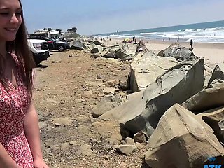 Madeline amateur teen enjoys a solo masturbation