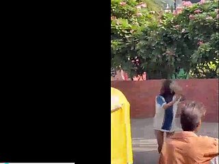 Viral Jaipur Video Of [censored] Girl Stripping Naked On Busy Road & Causing Wild Ruckus